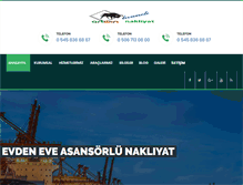 Tablet Screenshot of ankanakliyat.com